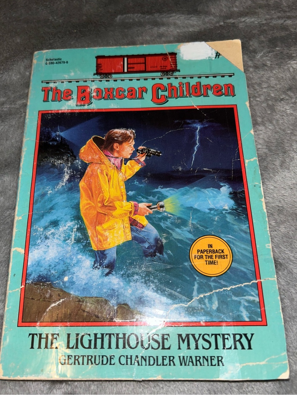 The Boxcar Children: The Lighthouse Mystery #8 by Gertrude Warner, PB, 1990